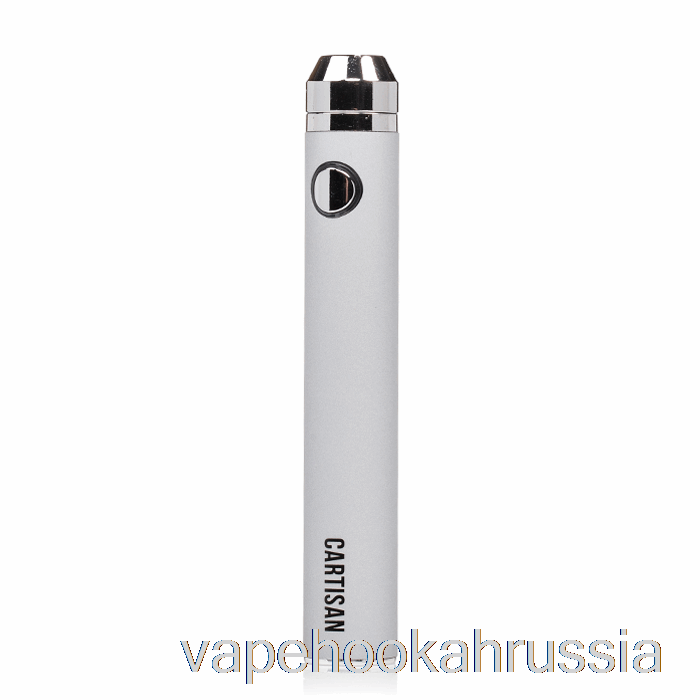 Vape Juice Cartisan Button VV 1300 Аккумулятор 510 Серебристый